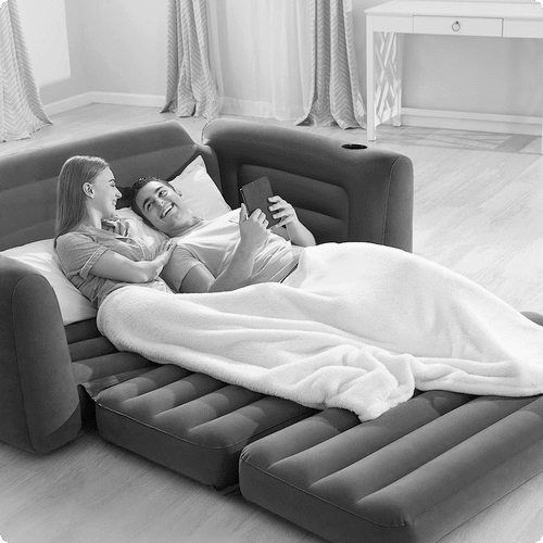 Un canapé gonflable est-il confortable pour dormir ?